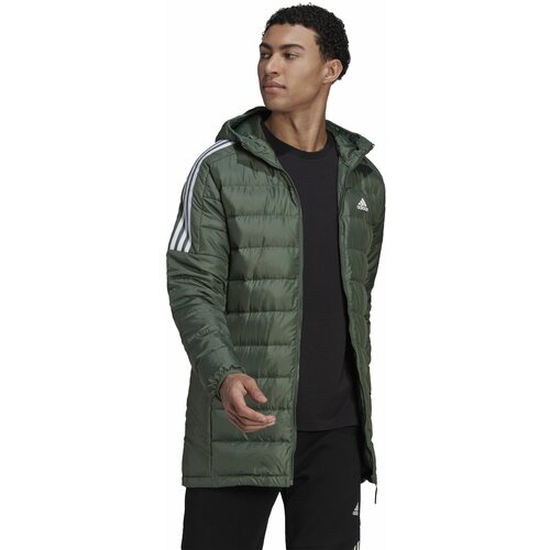 Adidas SPORTSWEAR Muška jakna Essentials Down Parka maslinasta Cene