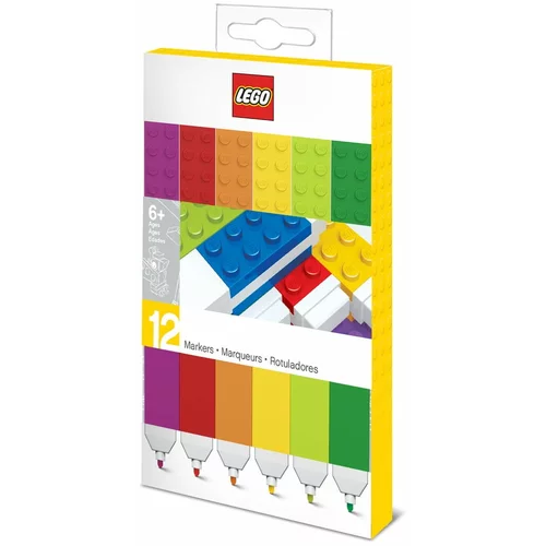 Lego Set od 12 flomastera LEGO®