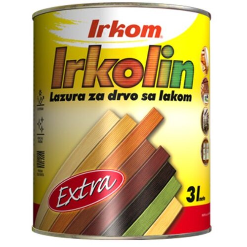 Irkom irkolin Extra mahagoni 3l Cene