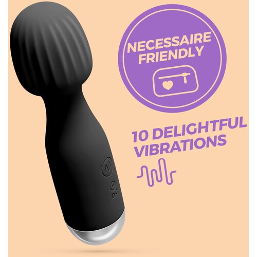 Crushious Mini masažni vibrator - Wanderlust, črn Slike