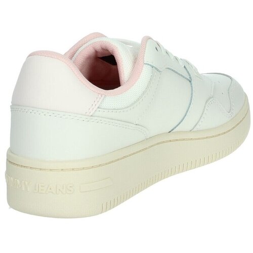 Tommy Jeans Niske tenisice &amp;#039;Retro Basket Ess Meg 3A3&amp;#039; mornarsko plava / crvena / bijela Slike