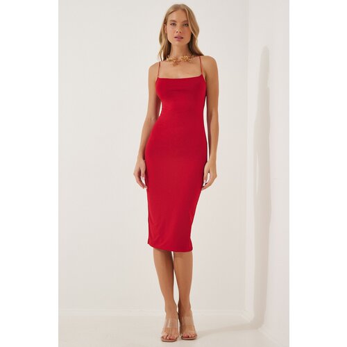 Happiness İstanbul Dress - Red - Bodycon Slike