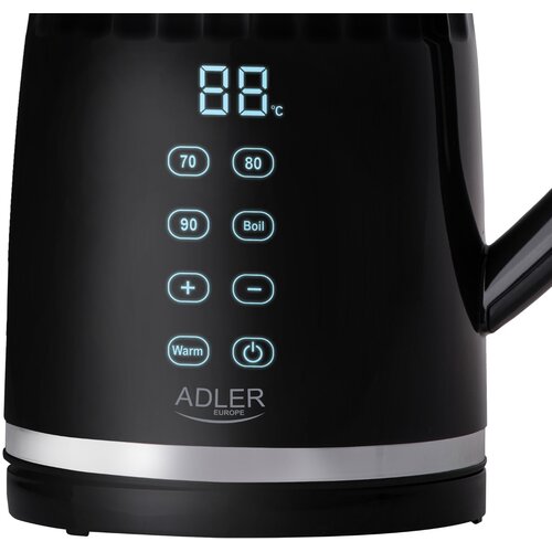 Adler Električni grelnik vode z LED zaslonom in regulacijo temperature, 1,7L AD1350 Slike