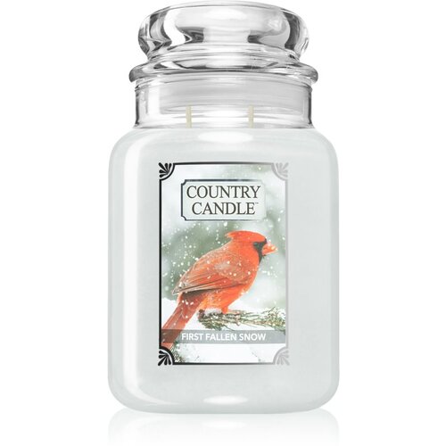 Country Candle First Fallen Snow di&amp;scaron;eča sveča 680 g Slike