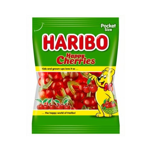 Haribo happy cherries gumene bombone 100g Slike