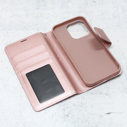  Maska za iPhone 14 Pro Max na preklop Hanman Mill roze Cene