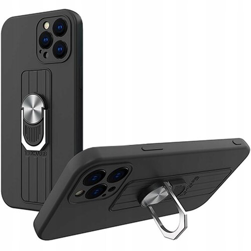 HURTEL RING CASE OVITEK Z ROČAJEM ZA SAMSUNG GALAXY S22 ULTRA ČRNA, (21972884) Cene