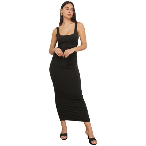 La Modeuse Dolge obleke 78048_P185331 Črna Cene