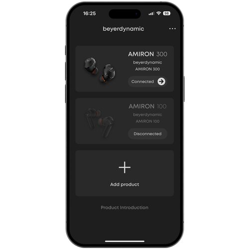 Beyerdynamic Amiron 300 crno Bluetooth odprte slu&amp;scaron;alke za u&amp;scaron;esa Slike