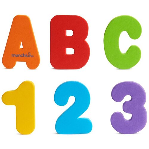 Munchkin Bath Learn Letters & Numbers igrača za v vodo 18 m+ 36 kos Cene