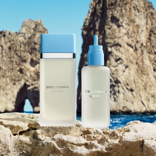Dolce &amp;amp; Gabbana Light Blue Eau de Toilette NEW toaletna voda nadomestno polnilo za ženske 150 ml Slike