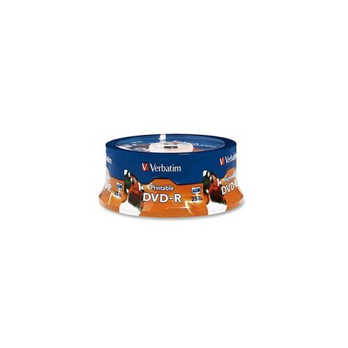  DVD-R, VERBATIM,4,7 GB,16X, spindle 25 KOM... Slike
