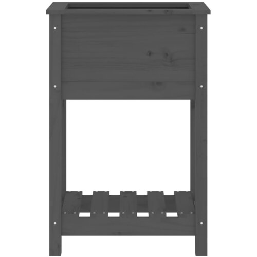  Sadilica s policom siva 54 x 34,5 x 81 cm od masivne borovine Slike