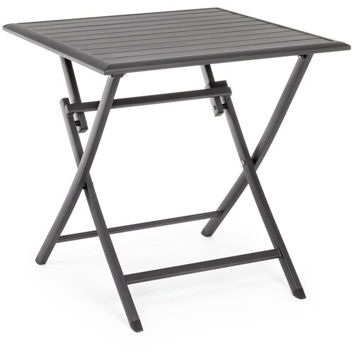BIZZOTTO Aluminijasta vrtna mizica 70x70 cm Elin &amp;ndash; Slike