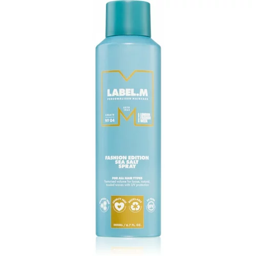 Label.m Fashion Edition slano pršilo za valovite lase 200 ml
