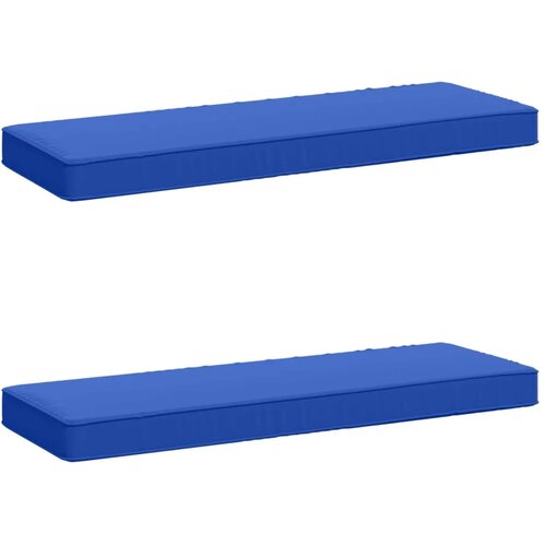  Jastučići za klupe - 2 dijela VUGHT 2 pcs 100% poliester - Kraljevsko plava (polister) 60 x 30 cm 2 Cijene