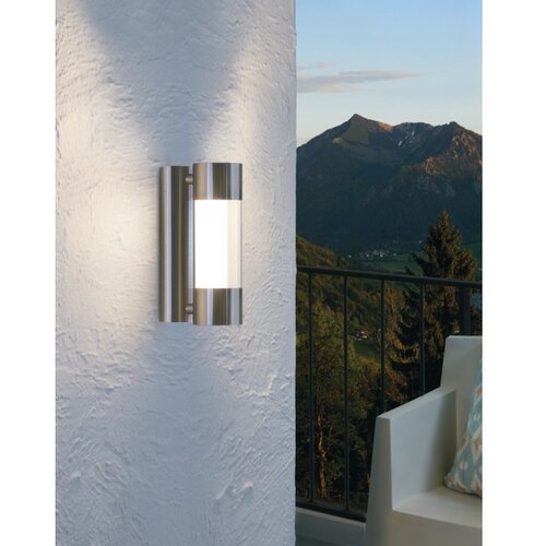Eglo Robledo vanjska zidna/2, led, 2x3,7w, inox/plastika Cijene