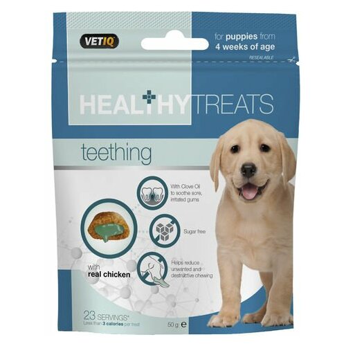 Healthy teething for puppies 50g Cene