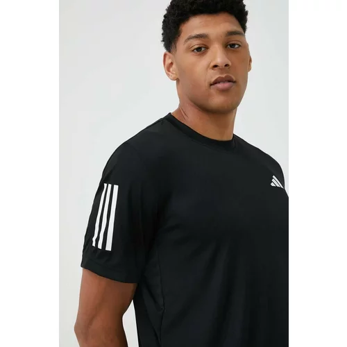 Adidas Kratka majica za vadbo Club črna barva