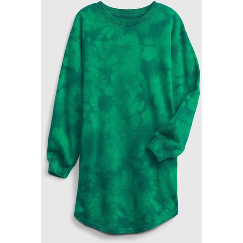 GAP Kratke obleke 756387-002 Zelena Cene