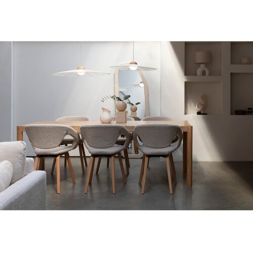 Zuiver Jedilna miza iz masivnega lesa 92,5x182 cm Sticks &amp;ndash; Slike