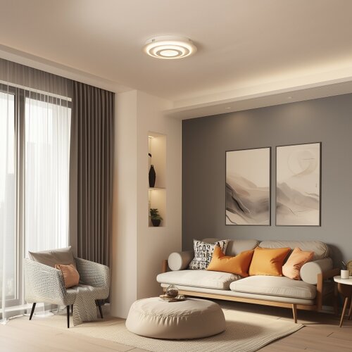 Wofi 9464.01.06.9000 - LED plafonsko svetlo FLYNN LED/25W/230V prečnika 60 cm belo Slike