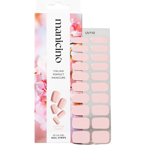  UV Gel Nail Strips - Cotton Candy Cene