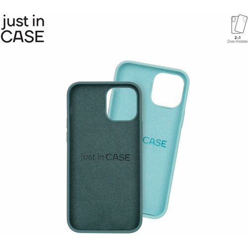 Just In Case 2u1 extra case mix plus paket zeleni za iphone 12 Slike