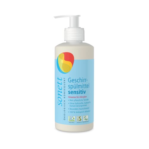 Sonett sredstvo za pranje posuđa sensitive - 300 ml Slike