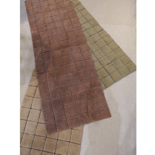 Lorena Canals Jantaren ročno tkan volnen tekač 80x230 cm Mosaic Amber &amp;ndash; Slike