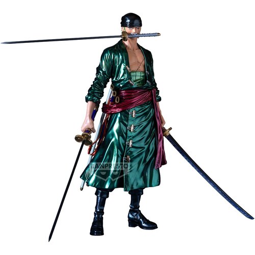 One piece Roronoa Zoro The Metallic Premium zbirateljska figura 30cm Cene