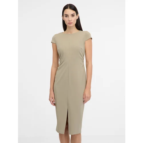 Orsay Beige women's midi dress - Women's