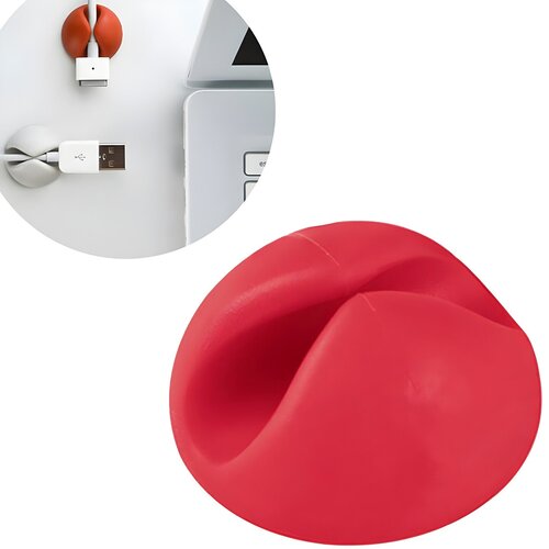Techsuit silikonski organizator kabela – 1 utor – Crvena KP28100 Cene