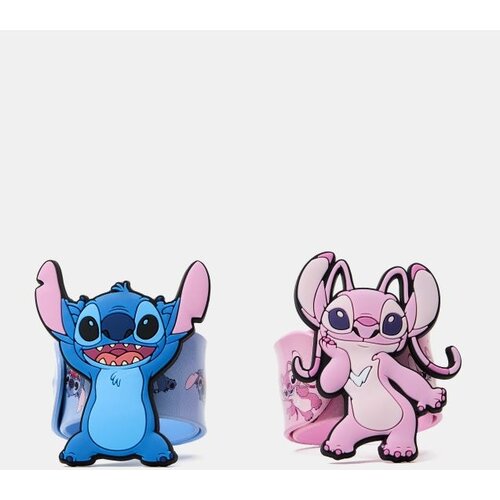 Sinsay Silikonske samozatvarajuće narukvice s 3D Stitch elementima 2 pack Slike