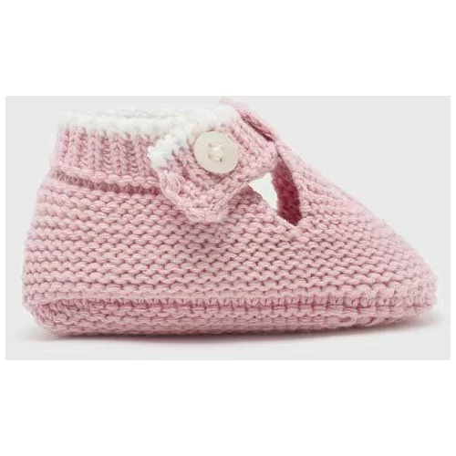 Mayoral Newborn Cipelice za bebe boja: ružičasta