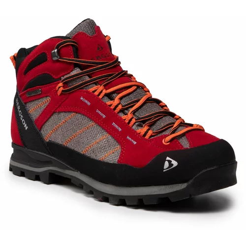 Bergson Trekking čevlji Kadam Mid Stx Red/Black