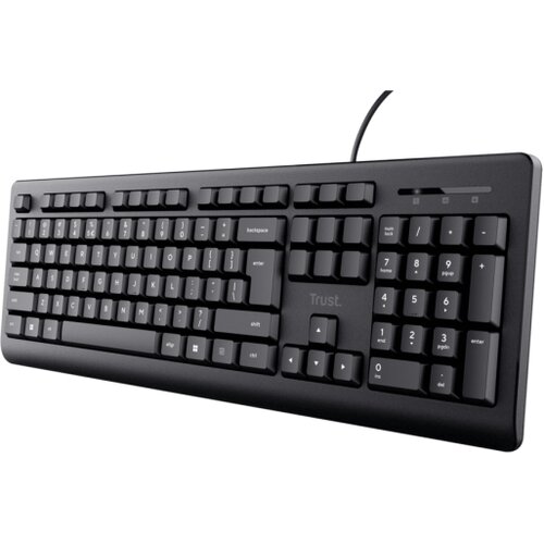 Trust TASTATURA Basic US Black 24639 Cene