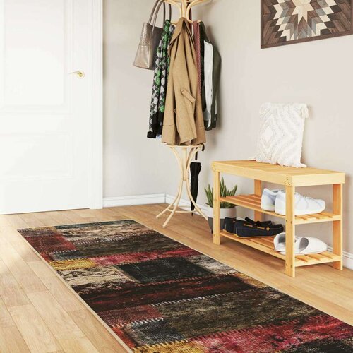 Traka za tepih MARSA Šareni 350 x 80 cm Poliester i PVC - Patchwork 80 x 350 cm Cene