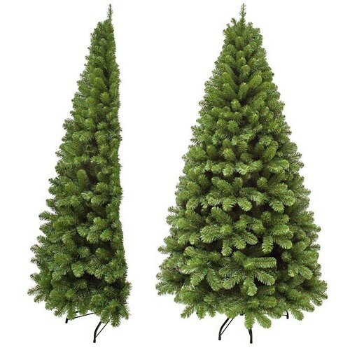  Polovično božično drevo Toscana (185 x 104 cm, zelena) Cene