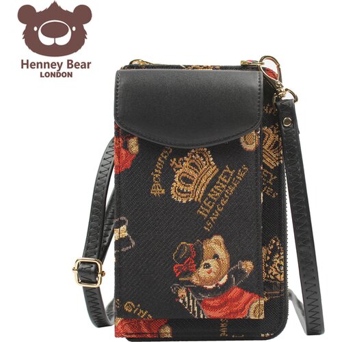 Janet Henny Bear Damski Novčanik Hw-116 Crown Bear Slike