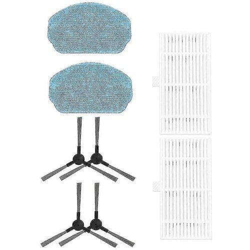 INORCO Komplet nadomestnih delov za filter s stransko krtačo Mop Pad, združljiv z dodatki za robotski sesalnik Br150/br151, (21850739) Slike
