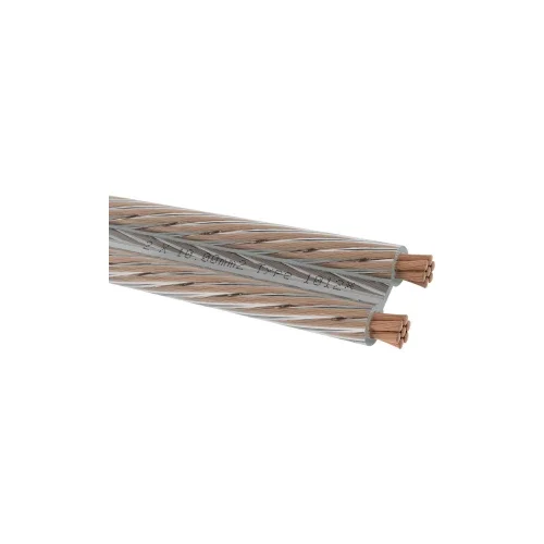 Oehlbach žica za zvučnike SP-100 kabel za zvučnike 2 x 10 mm² D1C316 zvučnički kabel 2 x 10 mm² prozirna 8 m