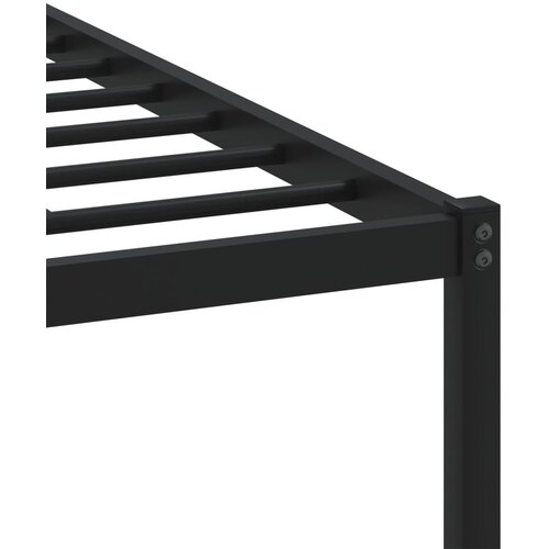  Metalni okvir kreveta bez madraca boja hrasta sonome 160x200 cm Slike