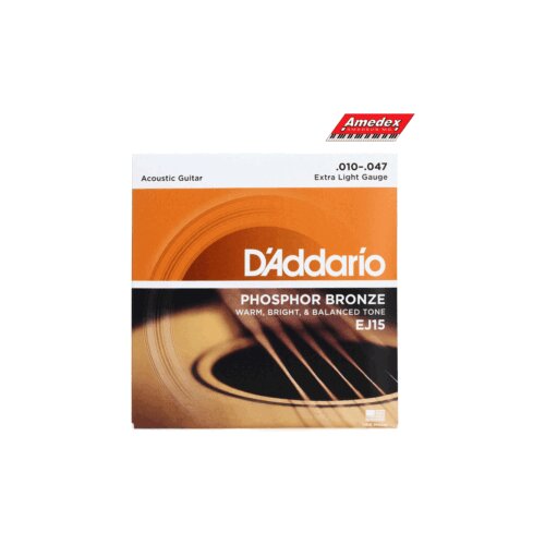  ŽICE ZA AK. GIT. D’ADDARIO EJ15, PH. BR., 10-47 Cijene