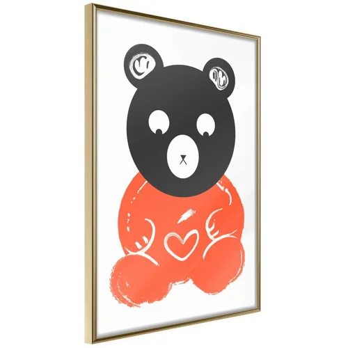  Poster - Teddy Bear in Love 40x60