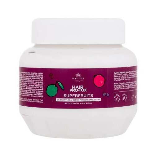 Kallos Cosmetics Hair Pro-Tox Superfruits Antioxidant Hair Mask krepitvena maska za lase 275 ml za ženske Cene