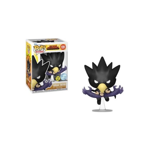 Funko POP Animacija My Hero Academia Fumikage Tokoyami Fallen Angel GITD Exclusive 1351, (21324539) Slike