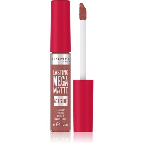 Rimmel London Lasting Mega Matte Liquid Lip Colour dolgoobstojna mat tekoča &scaron;minka 7.4 ml Odtenek pink blink Cene