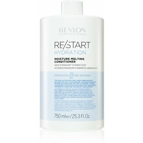 Revlon Professional Re/Start Hydration Moisture Melting Conditioner regenerator za normalnu kosu za suhu kosu 750 ml za žene