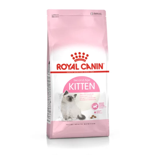 Royal Canin FHN Kitten, potpuna i uravnotežena hrana za mačke, specijalno za mačiće u drugoj fazi rasta (od 4 do 12 mjeseci starosti), 10 g